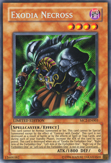 Exodia Necross [MC2-EN003] Secret Rare | GnG Games