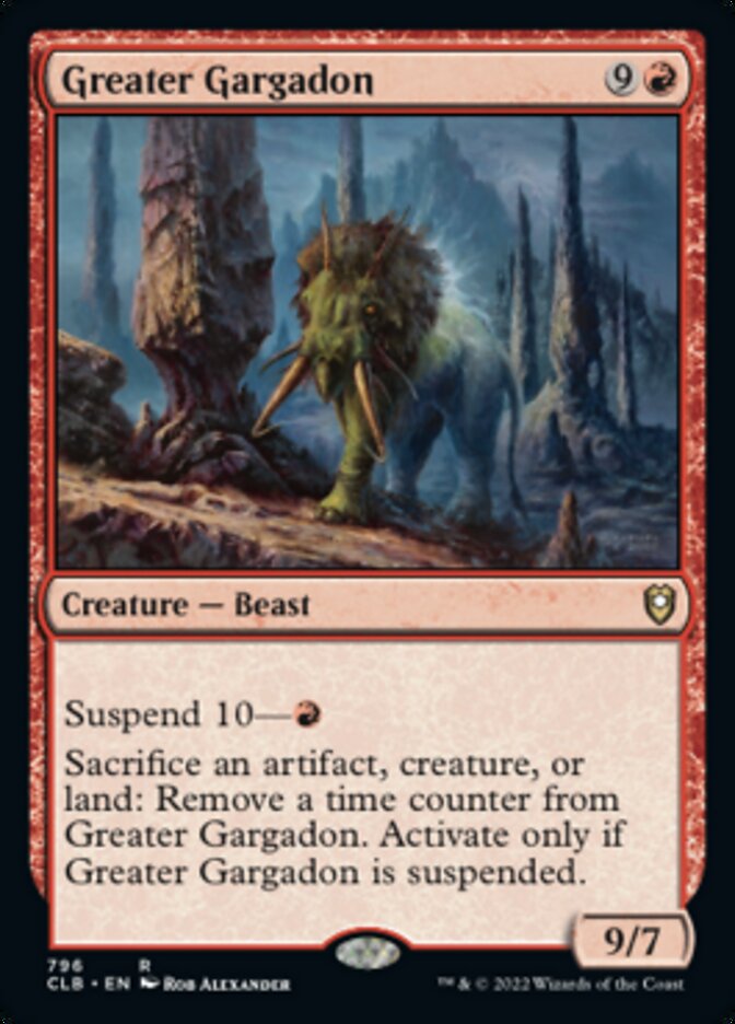 Greater Gargadon [Commander Legends: Battle for Baldur's Gate] | GnG Games