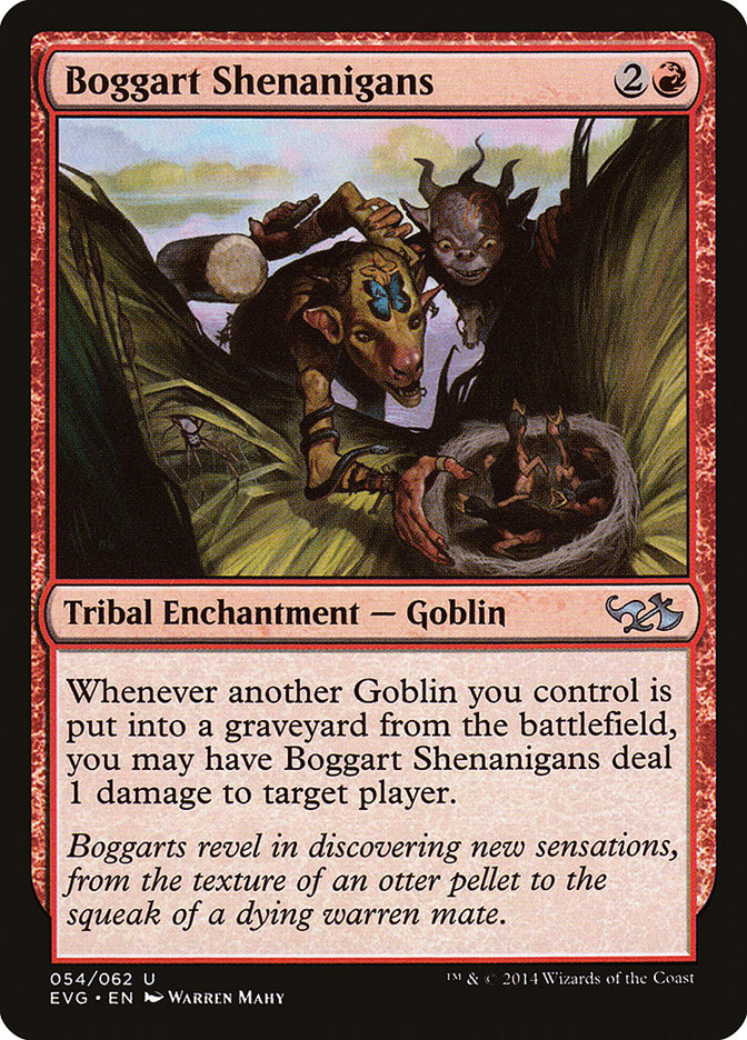 Boggart Shenanigans (Elves vs. Goblins) [Duel Decks Anthology] | GnG Games