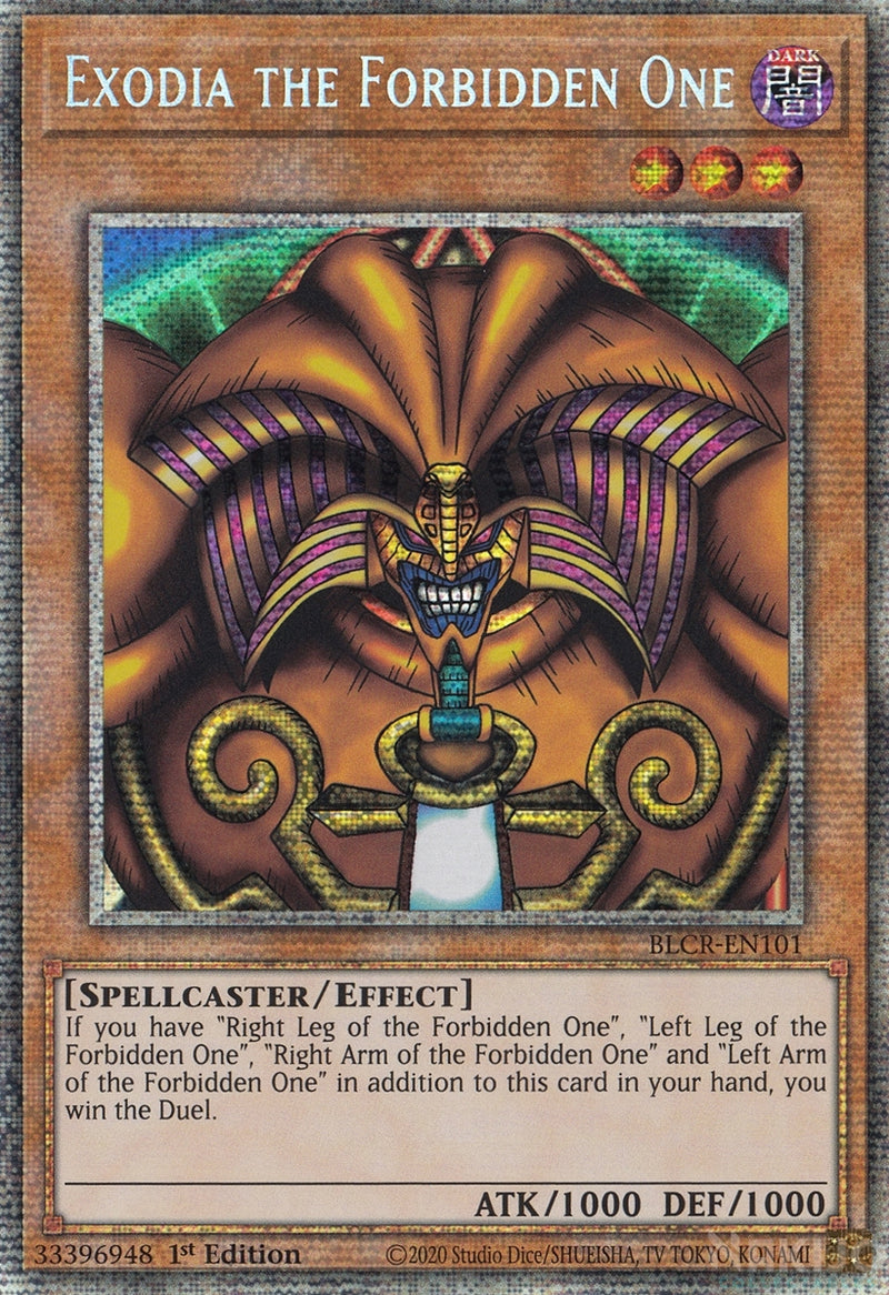 Exodia the Forbidden One [BLCR-EN101] Starlight Rare | GnG Games