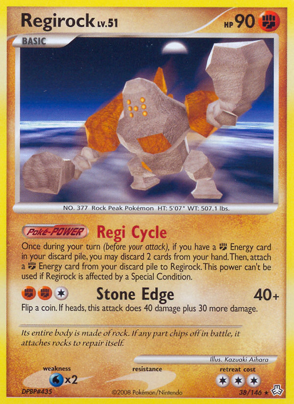 Regirock (38/146) [Diamond & Pearl: Legends Awakened] | GnG Games