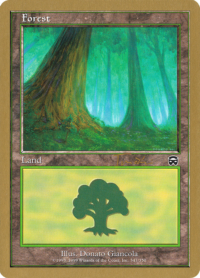 Forest (jt347a) (Jan Tomcani) [World Championship Decks 2001] | GnG Games