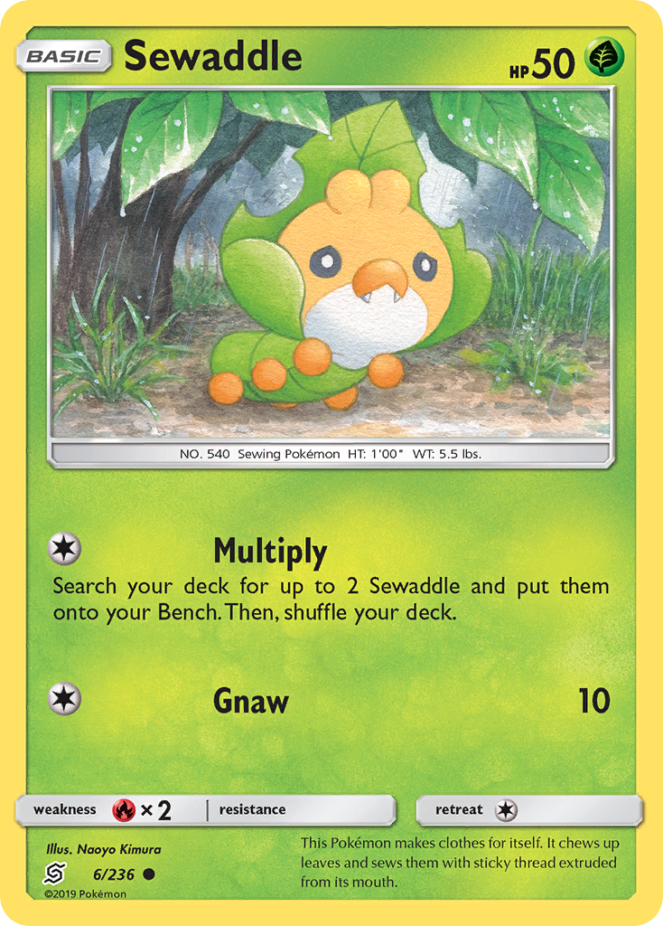Sewaddle (6/236) [Sun & Moon: Unified Minds] | GnG Games