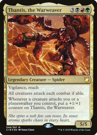 Thantis, the Warweaver [Commander 2018] | GnG Games