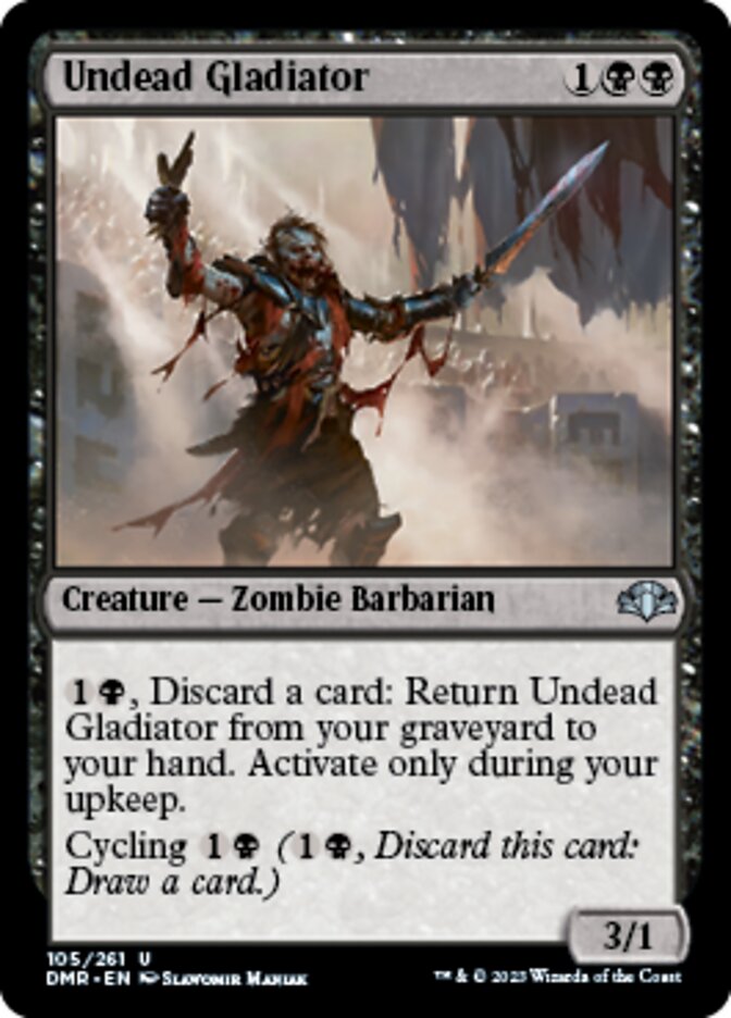 Undead Gladiator [Dominaria Remastered] | GnG Games