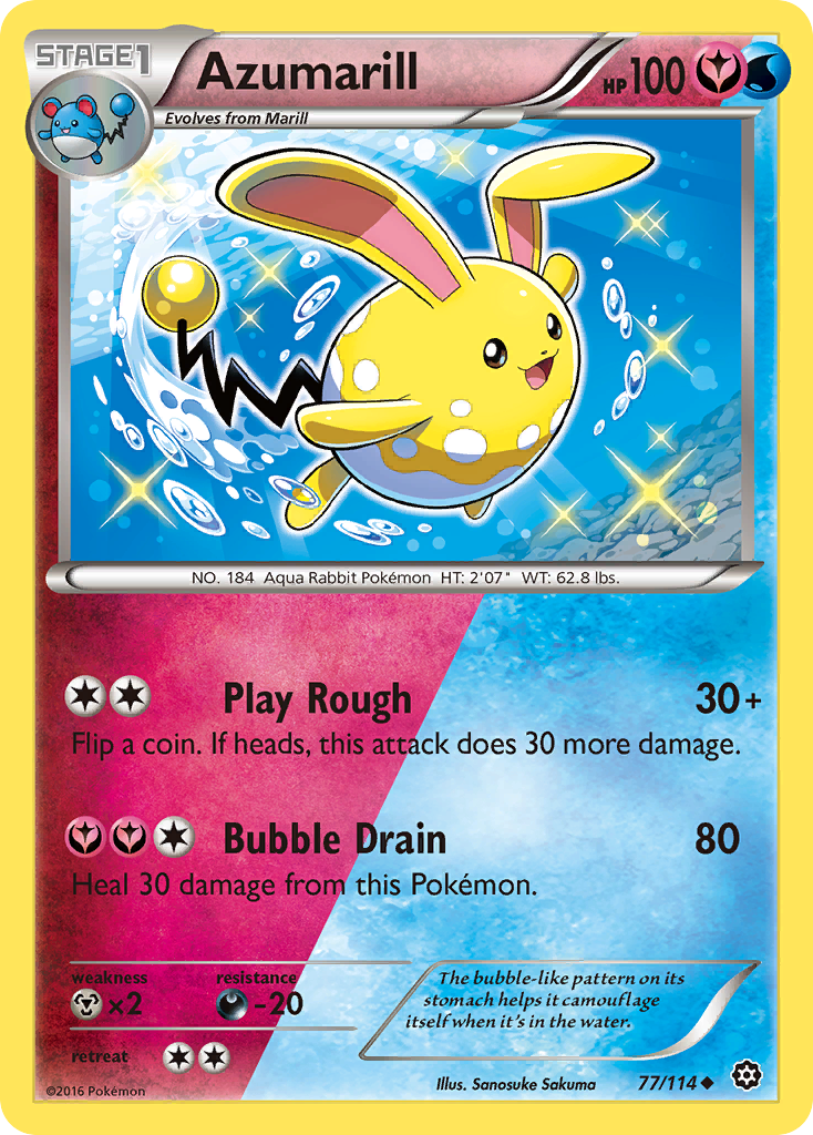 Azumarill (77/114) [XY: Steam Siege] | GnG Games
