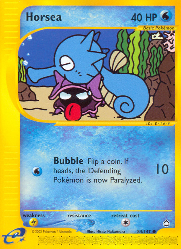 Horsea (84/147) [Aquapolis] | GnG Games