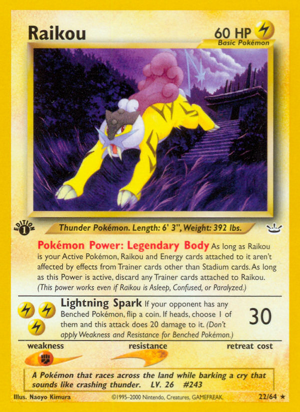 Raikou (22/64) [Neo Revelation 1st Edition] | GnG Games