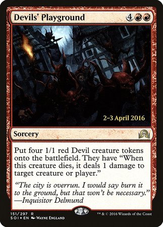 Devils' Playground [Shadows over Innistrad Promos] | GnG Games