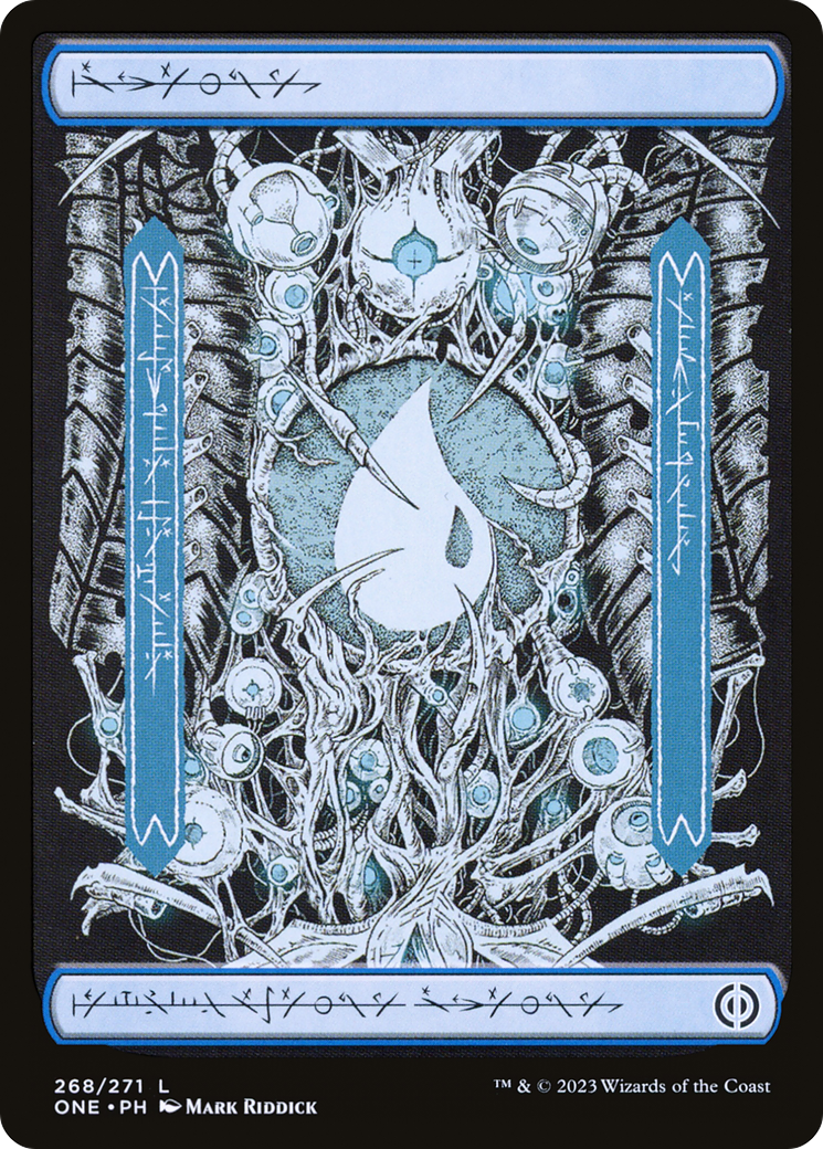 Island (268) (Phyrexian) [Phyrexia: All Will Be One] | GnG Games