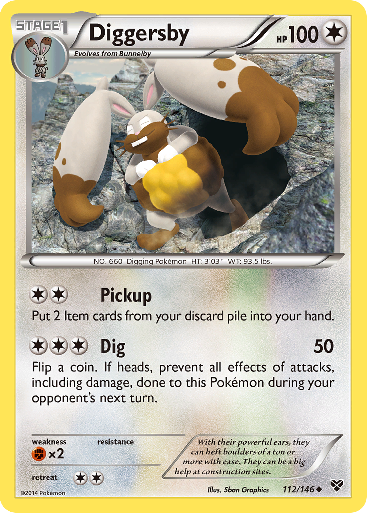 Diggersby (112/146) [XY: Base Set] | GnG Games