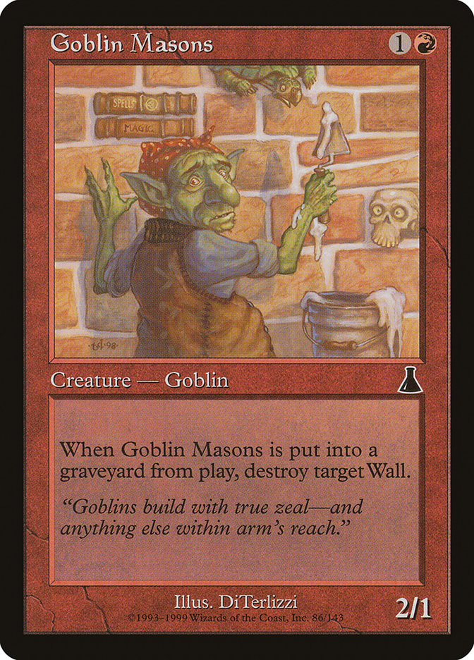 Goblin Masons [Urza's Destiny] | GnG Games