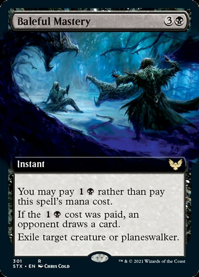 Baleful Mastery (Extended) [Strixhaven: School of Mages] | GnG Games