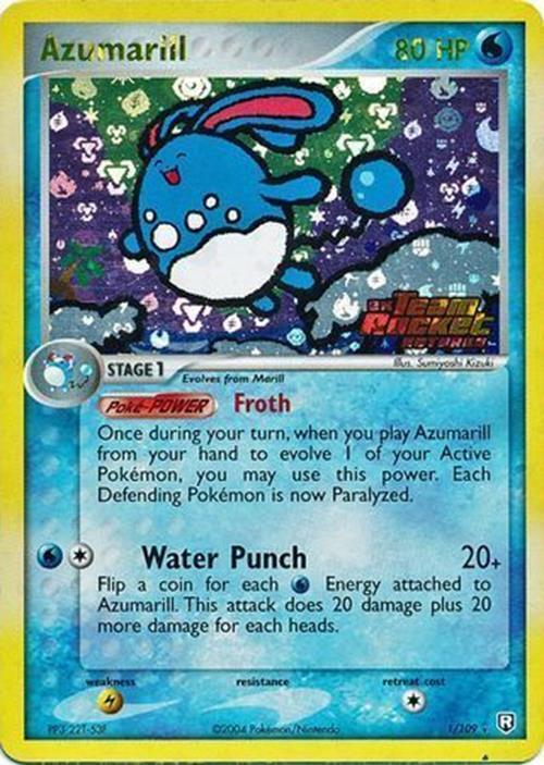 Azumarill (1/109) (Stamped) [EX: Team Rocket Returns] | GnG Games