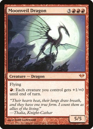 Moonveil Dragon [Dark Ascension] | GnG Games