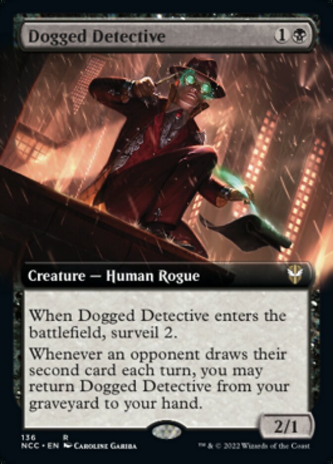 Dogged Detective (Extended Art) [Streets of New Capenna Commander] | GnG Games