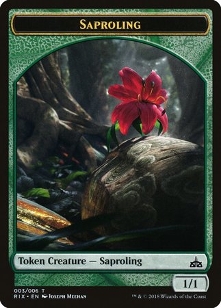 Saproling Token (003) [Rivals of Ixalan Tokens] | GnG Games