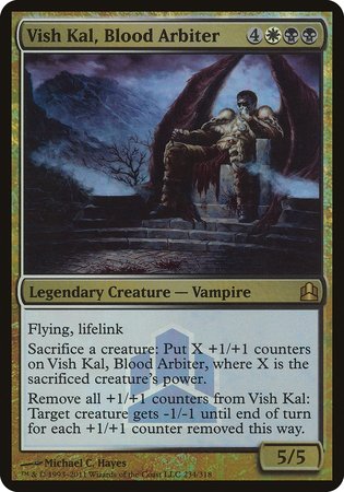 Vish Kal, Blood Arbiter (Commander Launch Promo) [Commander 2011 Launch Party] | GnG Games