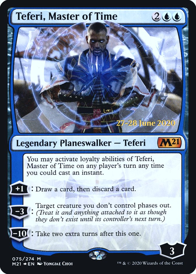 Teferi, Master of Time  [Core Set 2021 Prerelease Promos] | GnG Games