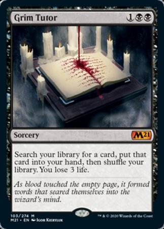 Grim Tutor [Core Set 2021] | GnG Games