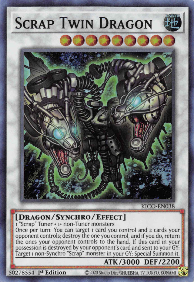 Scrap Twin Dragon [KICO-EN038] Super Rare | GnG Games
