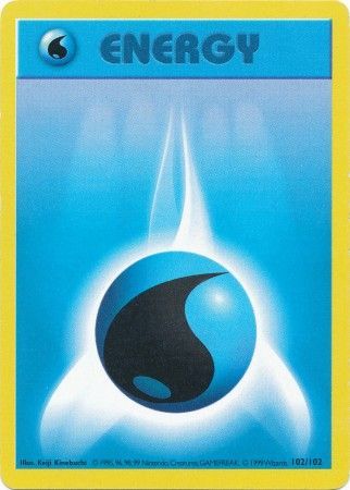 Water Energy (102/102) [Base Set Shadowless Unlimited] | GnG Games