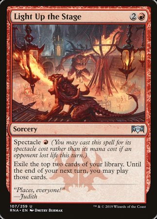 Light Up the Stage [Ravnica Allegiance] | GnG Games