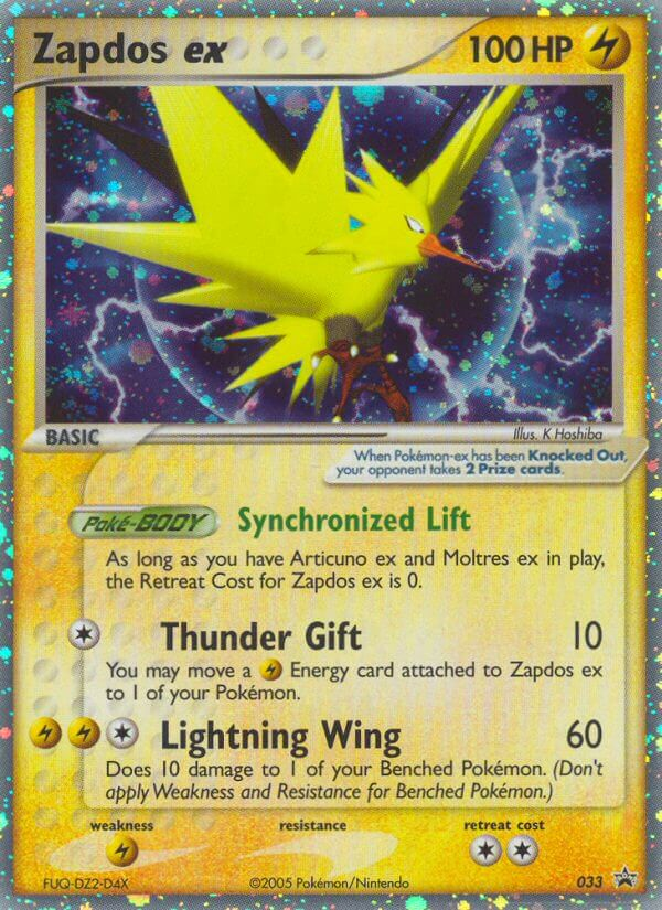 Zapdos ex (033) [Nintendo: Black Star Promos] | GnG Games