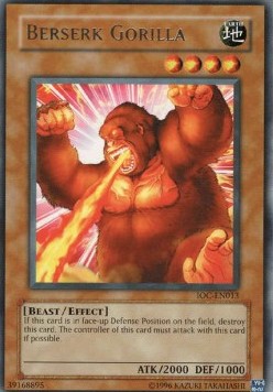 Berserk Gorilla [IOC-EN013] Rare | GnG Games