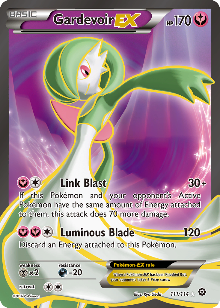 Gardevoir EX (111/114) [XY: Steam Siege] | GnG Games