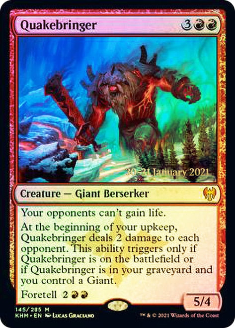 Quakebringer  [Kaldheim Prerelease Promos] | GnG Games
