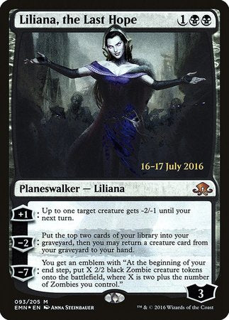 Liliana, the Last Hope [Eldritch Moon Promos] | GnG Games