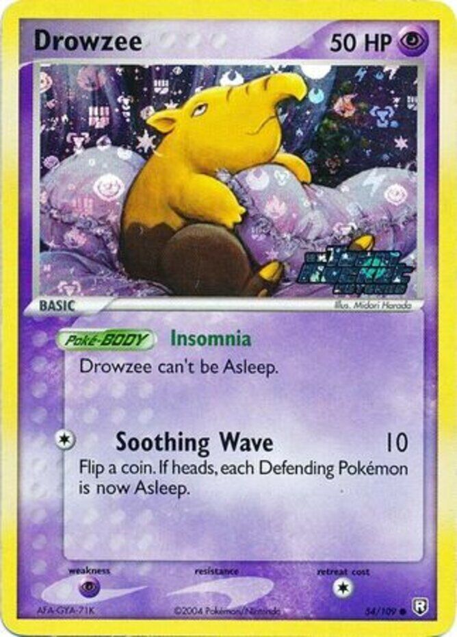 Drowzee (54/109) (Stamped) [EX: Team Rocket Returns] | GnG Games