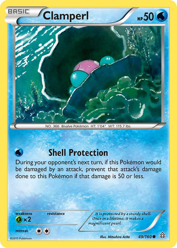 Clamperl (49/160) [XY: Primal Clash] | GnG Games