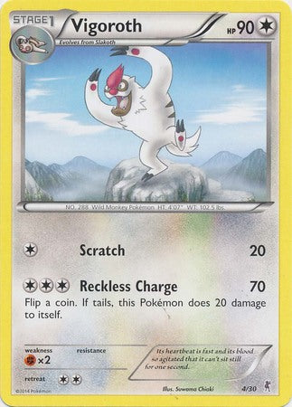 Vigoroth (4/30) [XY: Trainer Kit 1 - Bisharp] | GnG Games