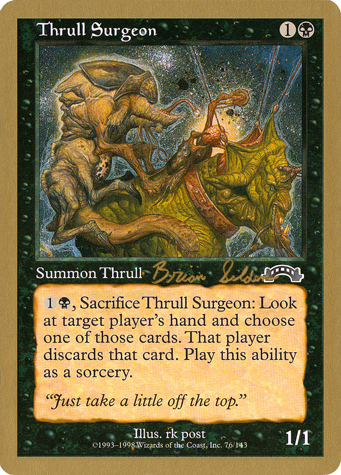 Thrull Surgeon (Brian Selden) [World Championship Decks 1998] | GnG Games