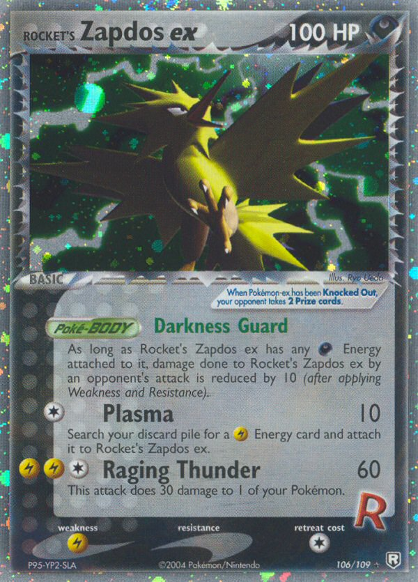 Rocket's Zapdos ex (106/109) [EX: Team Rocket Returns] | GnG Games