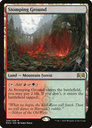 Stomping Ground [Ravnica Allegiance Promos] | GnG Games