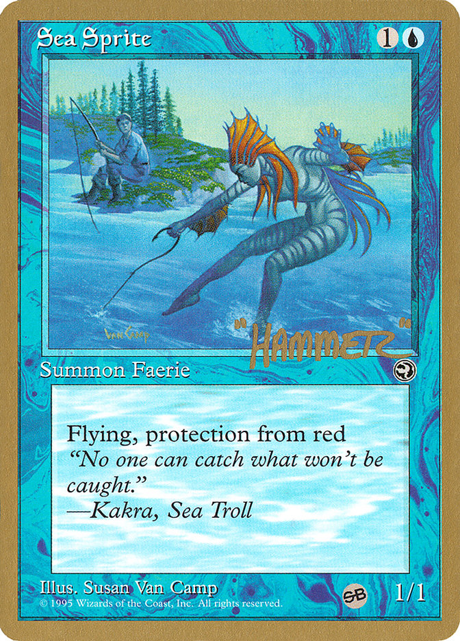 Sea Sprite (Shawn "Hammer" Regnier) (SB) [Pro Tour Collector Set] | GnG Games