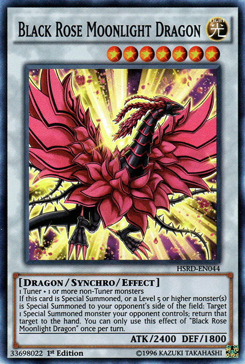 Black Rose Moonlight Dragon [HSRD-EN044] Super Rare | GnG Games