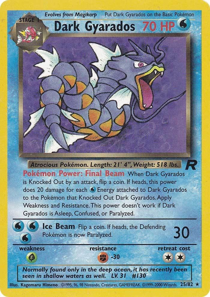 Dark Gyarados (25/82) [Team Rocket Unlimited] | GnG Games