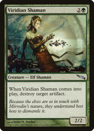 Viridian Shaman [Mirrodin] | GnG Games