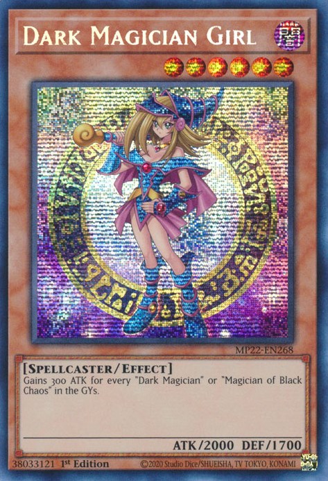 Dark Magician Girl [MP22-EN268] Prismatic Secret Rare | GnG Games