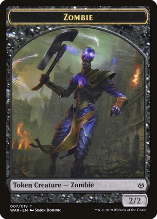 Zombie Token [War of the Spark Tokens] | GnG Games