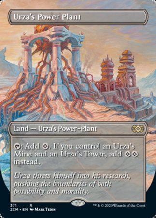 Urza's Power Plant (Borderless) [Double Masters] | GnG Games