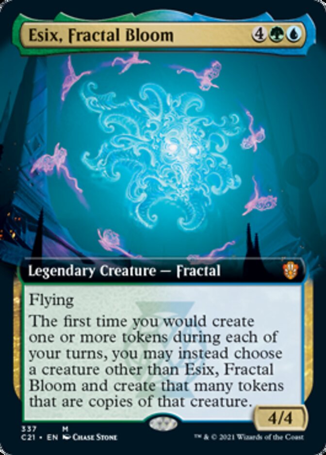 Esix, Fractal Bloom (Extended) [Commander 2021] | GnG Games