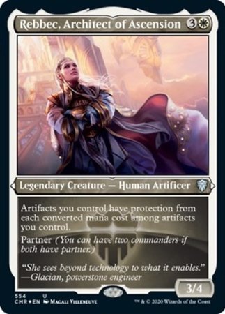 Rebbec, Architect of Ascension (Foil Etched) [Commander Legends] | GnG Games