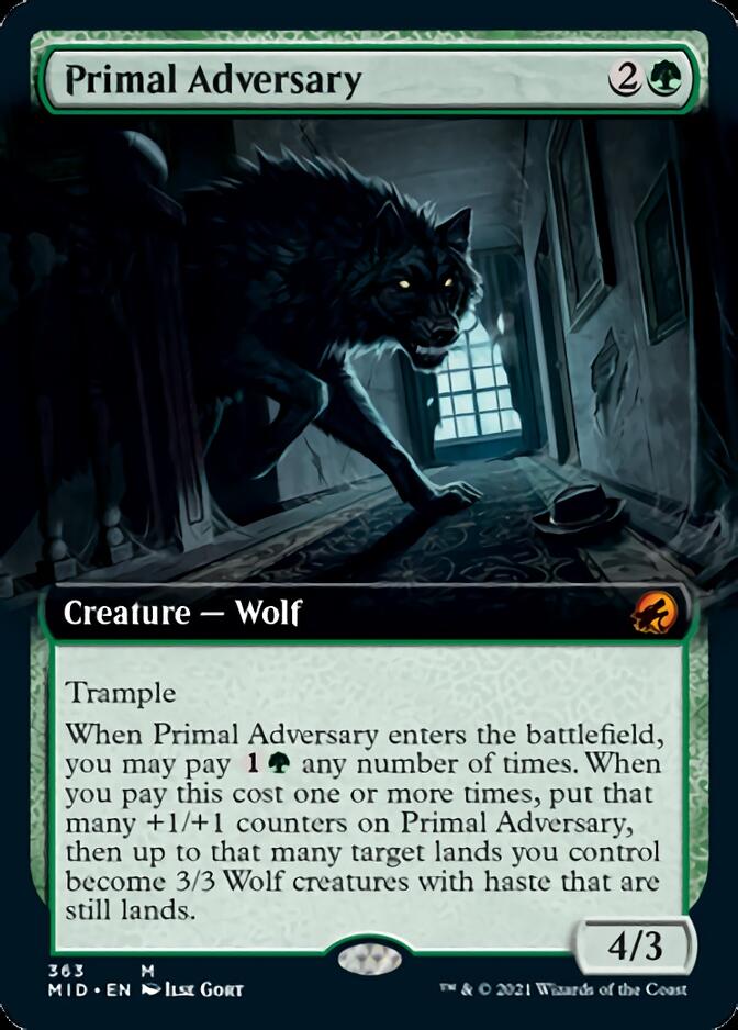 Primal Adversary (Extended) [Innistrad: Midnight Hunt] | GnG Games