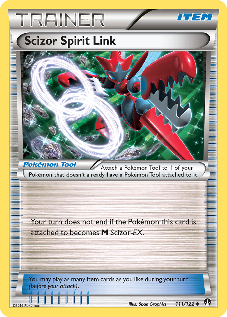 Scizor Spirit Link (111/122) [XY: BREAKpoint] | GnG Games