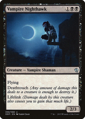Vampire Nighthawk [Duel Decks: Zendikar vs. Eldrazi] | GnG Games